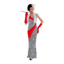 Disfraz Cruella De Vil Adultos Deluxe Cosplay Halloween - Universo Surprise
