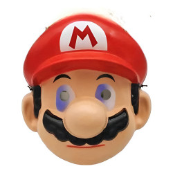 Máscara Super Mario Bros Cosplay Disfraz