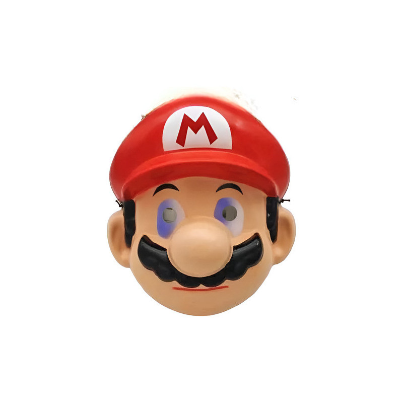 Máscara Super Mario Bros Cosplay Disfraz Mario