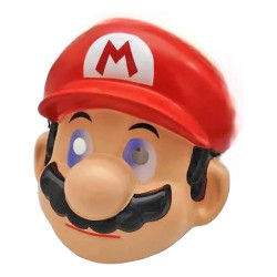 Máscara Super Mario Bros Cosplay Disfraz Mario