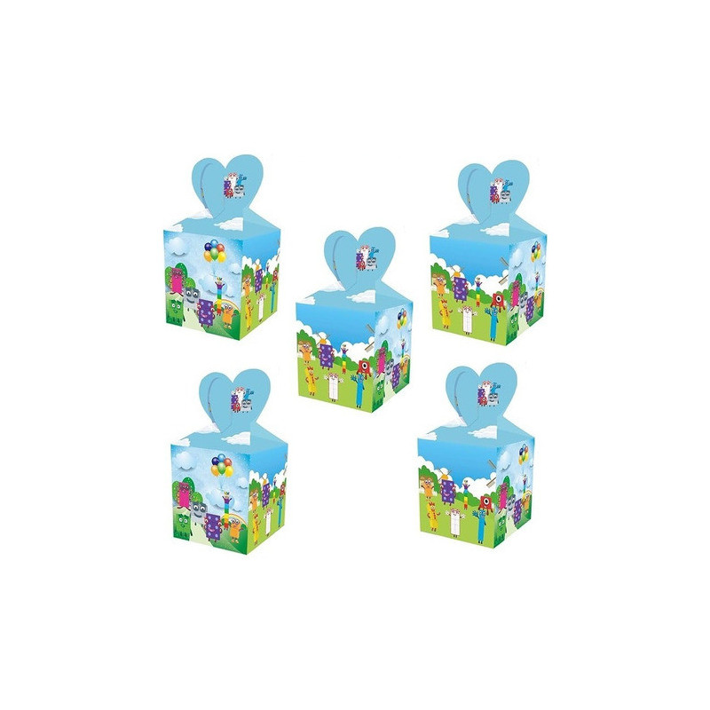 Cajas Cumpleaños Numberblocks (5 Unidades)