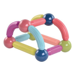 Barras Magnéticas Didácticas Con Esferas 26 Pz Adetec