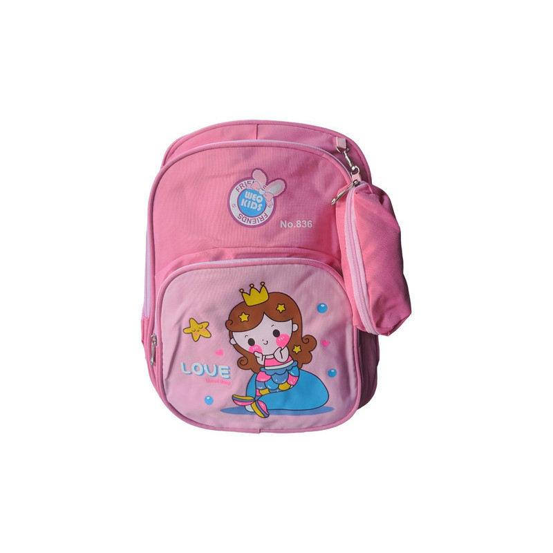 Mochila Escolar Infantil Más Estuche
