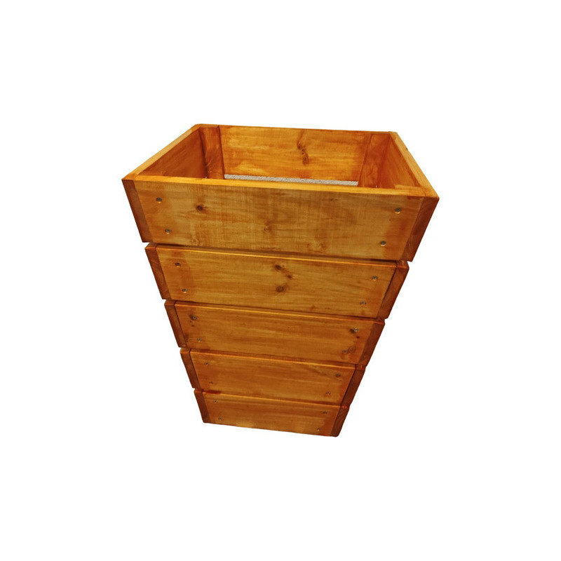 Macetero De Madera Protector De Árbol 45 Cm.