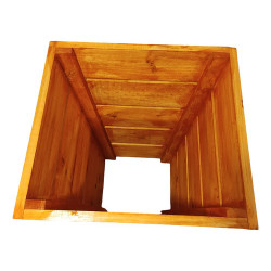 Macetero De Madera Protector De Árbol 45 Cm.