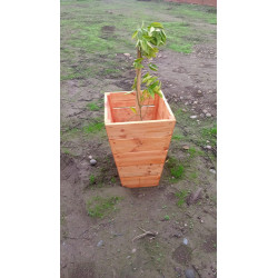 Macetero De Madera Protector De Árbol 45 Cm.