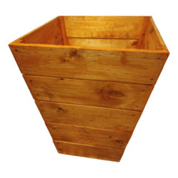 Macetero De Madera Protector De Árbol 60 Cm.