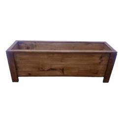 Jardinera De Madera 105 Cm Rectangular 1 Unidad