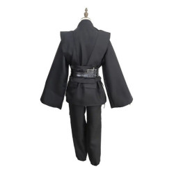 Traje Disfraz Star Wars Jedi Niños Y Adultos Túnica Con Capucha Halloween Cosplay