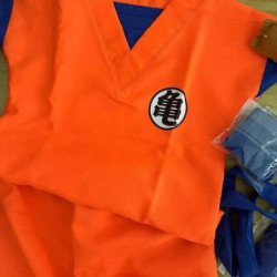 Disfraz Goku Dragon Ball Z Para Niños + Accesorios Y Cola