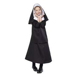 Disfraz Monja Religiosa Para Niñas Halloween Cosplay