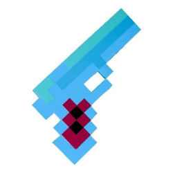 Juguetes Minecraft Espada Picota Hacha Rifle Pistola Pala