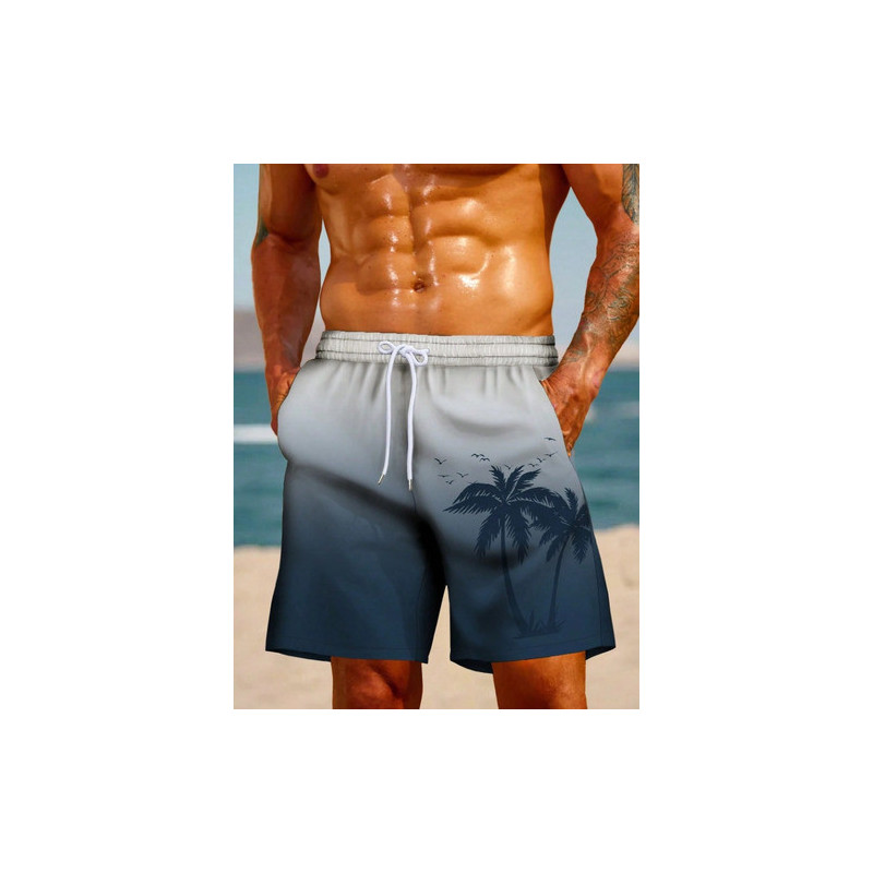 Traje De Baño Hombre Short Bermuda Sin Forro