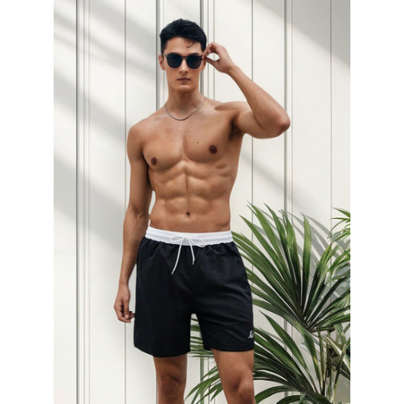 Traje De Baño Hombre Short Cordón Manfinity