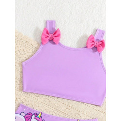 Traje De Baño Niña Shein 1 Pieza O Bikini 4 A 7 Años