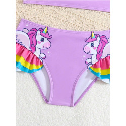 Traje De Baño Niña Shein 1 Pieza O Bikini 4 A 7 Años