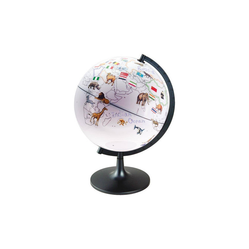 Globo Terráqueo Para Pintar 28 Cm. Globedu003