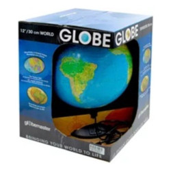 Globo Terráqueo Replogle Azul Con Luz