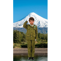 Disfraz Carabinero De Chile - Policia - Día Del Carabinero - Cosplay - Halloween