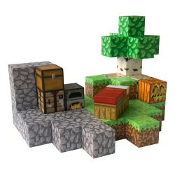 Bloques Magnéticos Minecraft 48 Piezas Universo Surprise 48 Minecraft