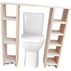 Organizador Para Baño Madera