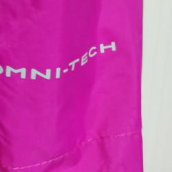 Cortaviento Columbia Niña Talla 10-12 Impermeable Rosa 2 10-12 Lisa