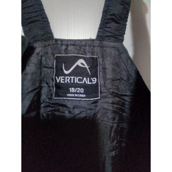 Jardinera Nieve Ski Talla S Vertical'9 Negro Liso S