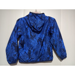 Cortaviento Infantil Talla 6-7 Resistente Al Agua Columbia Azul 6-7 Rayas