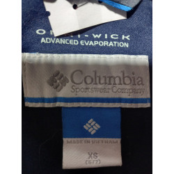 Cortaviento Infantil Talla 6-7 Resistente Al Agua Columbia Azul 6-7 Rayas