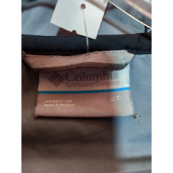 Cortaviento Infantil Talla 2 Columbia Negro 2 Lisa