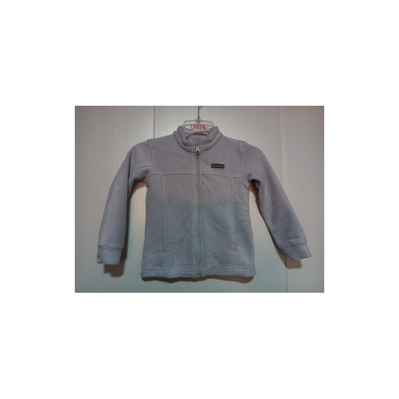 Polerón Polar Infantil Talla 4 Columbia 4 Gris Lisa