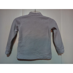 Polerón Polar Infantil Talla 4 Columbia 4 Gris Lisa