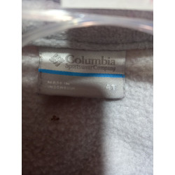 Polerón Polar Infantil Talla 4 Columbia 4 Gris Lisa