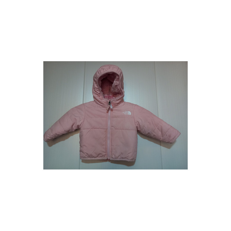 Chaqueta Infantil Reversible Talla 3-6 Meses The North Face Rosa Claro 3-6 Meses Lisa