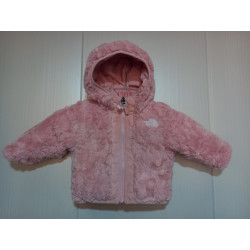 Chaqueta Infantil Reversible Talla 3-6 Meses The North Face Rosa Claro 3-6 Meses Lisa