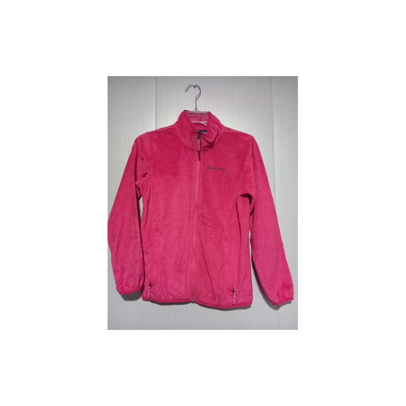 Polerón Polar Infantil Talla 10-12 Columbia Rosa 10-12 Rosa Lisa