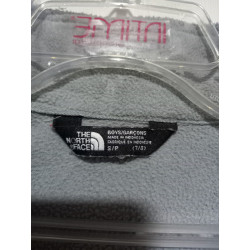 Polerón Polar Infantil Talla 7-8 The North Face Gris 7-8 Gris Lisa