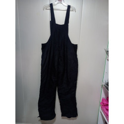 Jardinera Nieve Ski Talla Xl Negra Negro Liso Xl