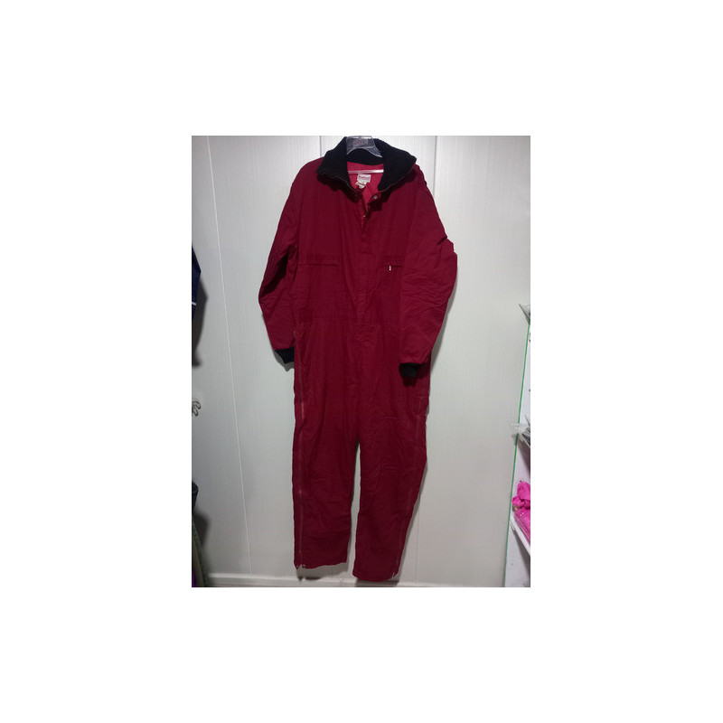 Jardinera Entero Nieve Ski Talla Xl Rojo Liso Xl