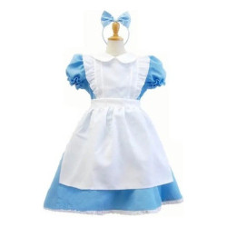 Disfraz Alicia En El País De Las Maravillas Niña - Cosplay - Halloween - Día Del Libro - Mi Ropero Encantado