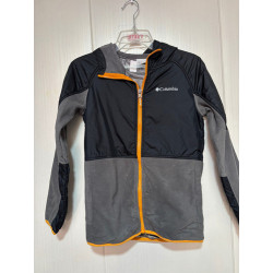 Chaqueta Columbia Polar Cortaviento 10-12. Mi Ropero Encanta Gris 10-12