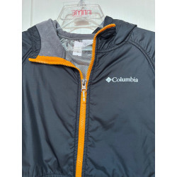 Chaqueta Columbia Polar Cortaviento 10-12. Mi Ropero Encanta Gris 10-12