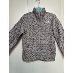Chaqueta Northface Niña Talla 10-12 - Mi Ropero Encantado Gris 10-12
