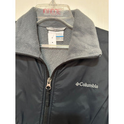 Polar Cortavientos Columbia 10-12 Mi Ropero Encantado Gris 10-12