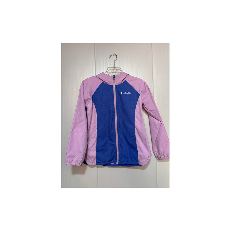 Cortavientos Columbia 10-12 Rosado. Mi Ropero Encantado Rosa 10-12
