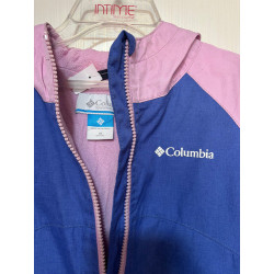 Cortavientos Columbia 10-12 Rosado. Mi Ropero Encantado Rosa 10-12