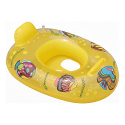 Flotador Piscina - Bote - Neumático 120 Cm - Quitasol - Bebe