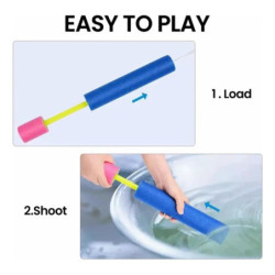 Pistola De Agua Esponja - Lanza Agua Multicolor
