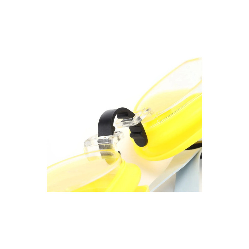 Lentes Para Natación Incluye Tapón De Oídos Y Nariz Piscina Amarillo