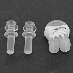 Lentes Para Natación Incluye Tapón De Oídos Y Nariz Piscina Amarillo